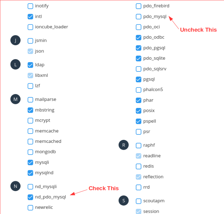 PHP Extensions image